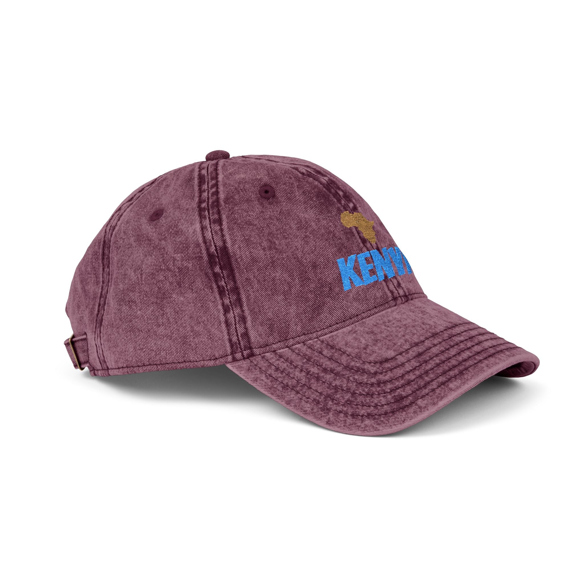FAV African Country? Personalized Vintage African Map Embroidered Cap | amari