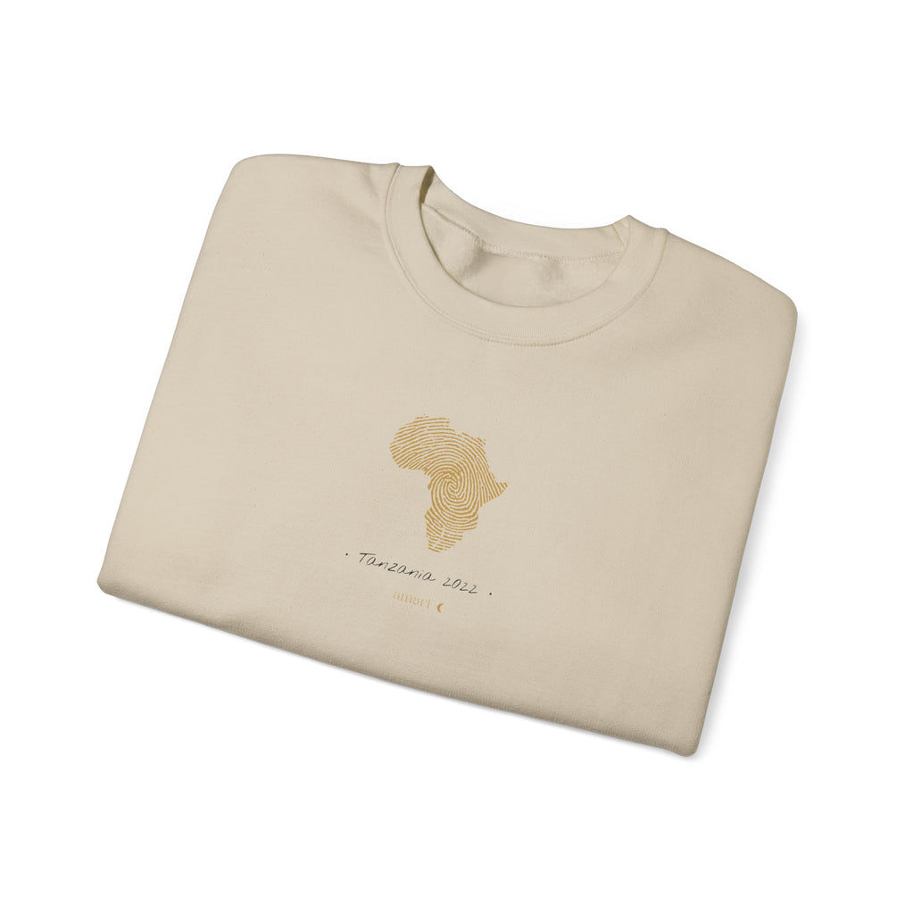 YOUR Africa | Personalized African Fingerprint Map Sweatshirt | Unisex Streetwear | amari