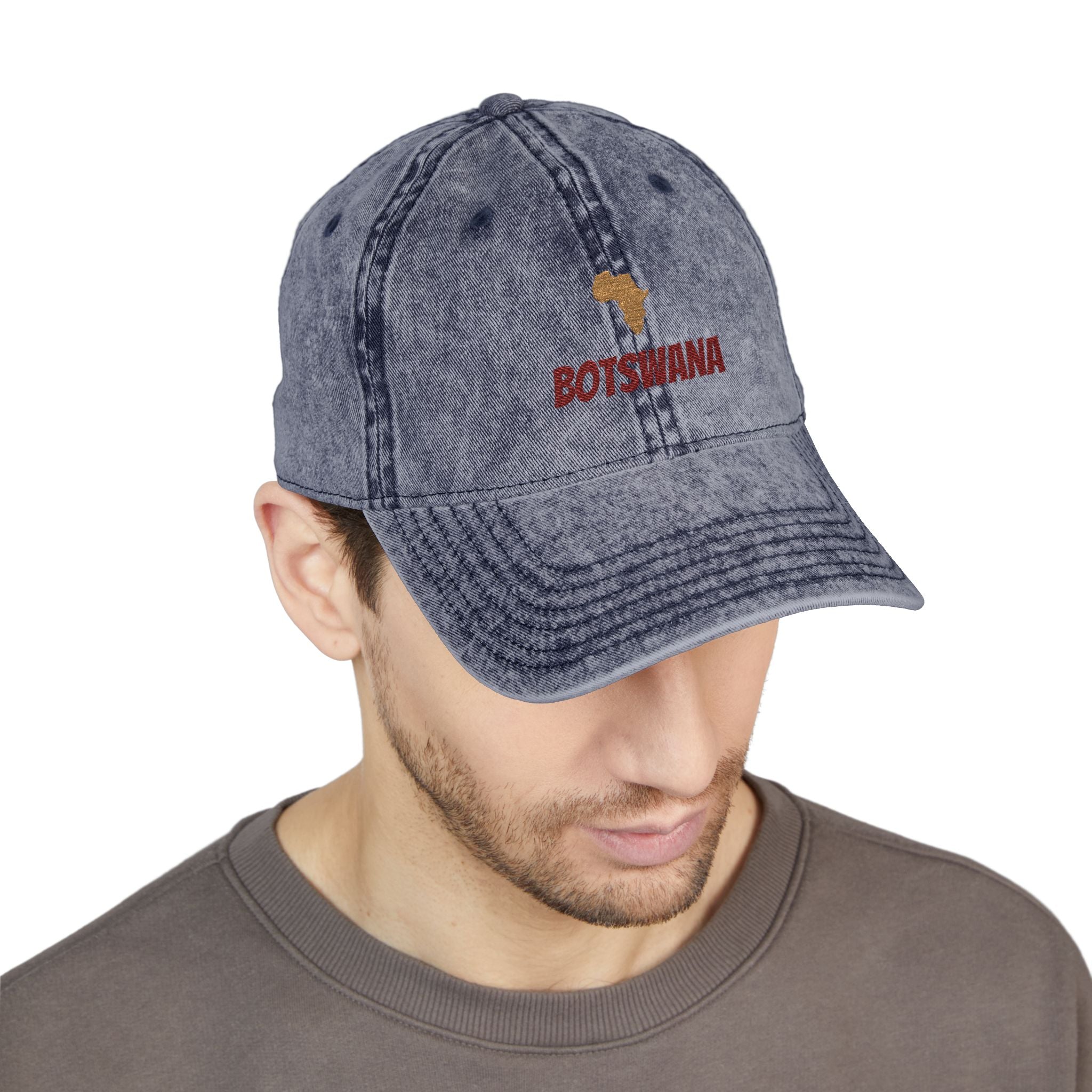 FAV African Country? Personalized Vintage African Map Embroidered Cap | amari