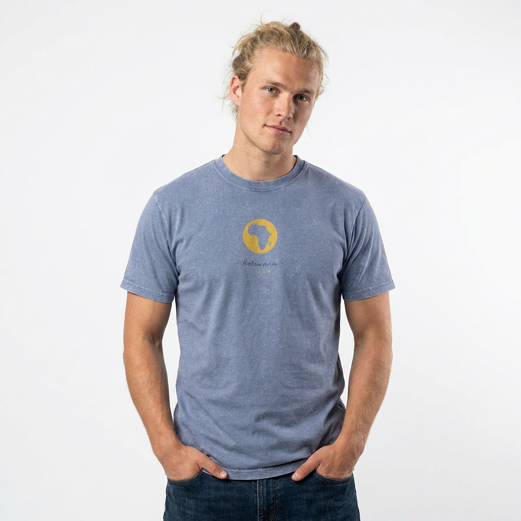 FAV Continent | Personalized African Map T-Shirt | Acid-washed Streetwear | amari