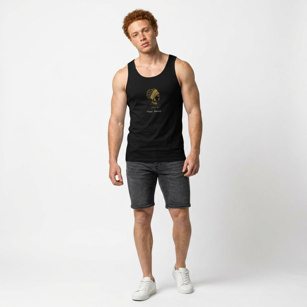 African BEAUTY | Personalized African Beauty Tank Top | Unisex Streetwear | amari