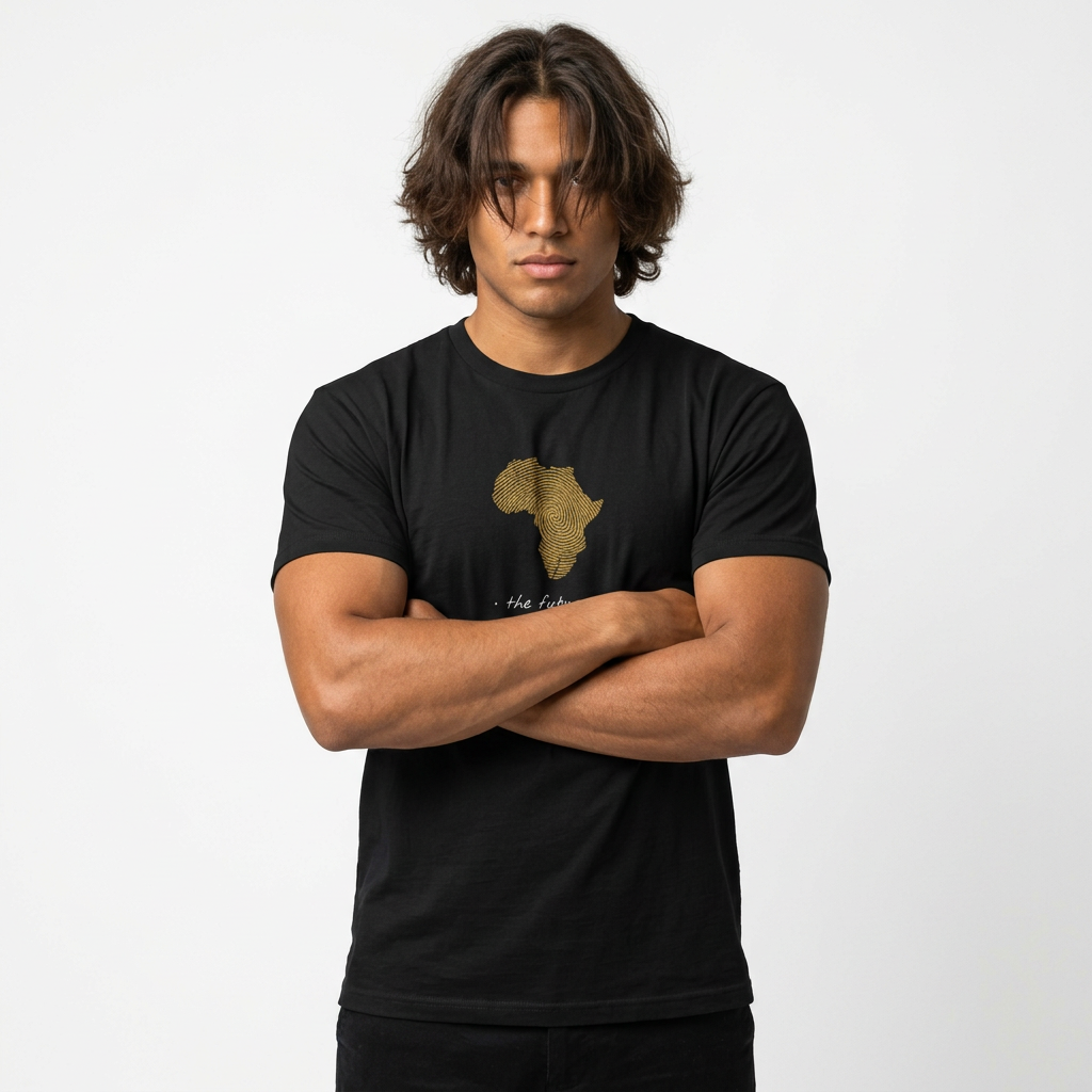 YOUR Africa | Personalized African Map T-Shirt | Relaxed Unisex Streetwear | amari