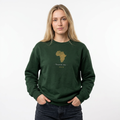 YOUR Africa | Personalized African Fingerprint Map Sweatshirt | Unisex Streetwear | amari