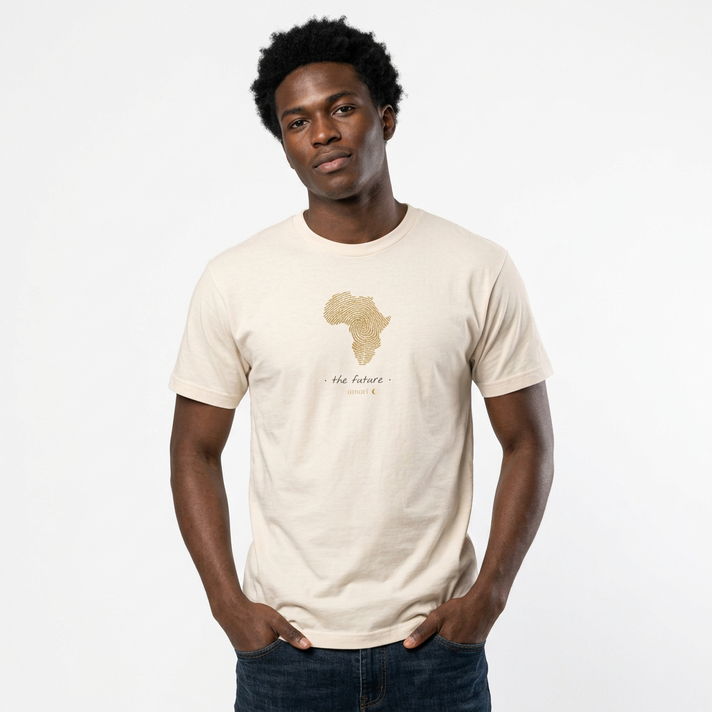YOUR Africa | Personalized African Map T-Shirt | Relaxed Unisex Streetwear | amari
