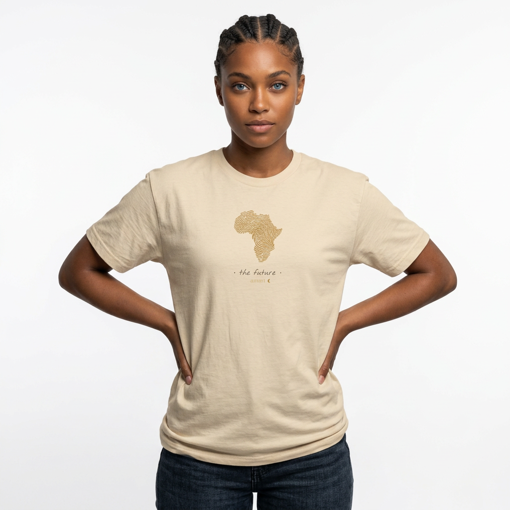 YOUR Africa | Personalized African Map T-Shirt | Relaxed Unisex Streetwear | amari