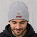 Africa on Your Mind? Personalized Embroidered Knit Beanie | amari