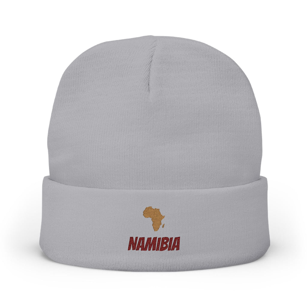 Africa on Your Mind? Personalized Embroidered Knit Beanie | amari