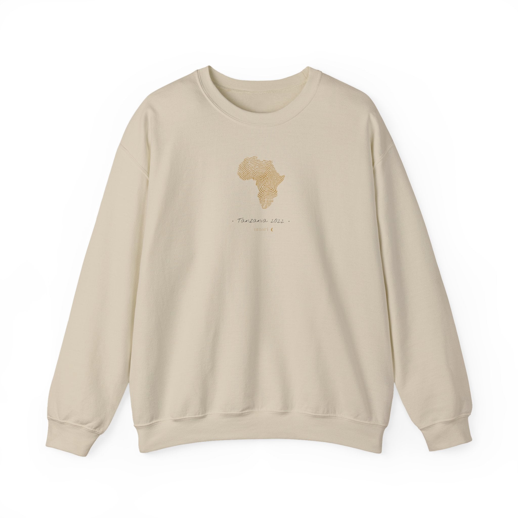 YOUR Africa | Personalized African Fingerprint Map Sweatshirt | Unisex Streetwear | amari