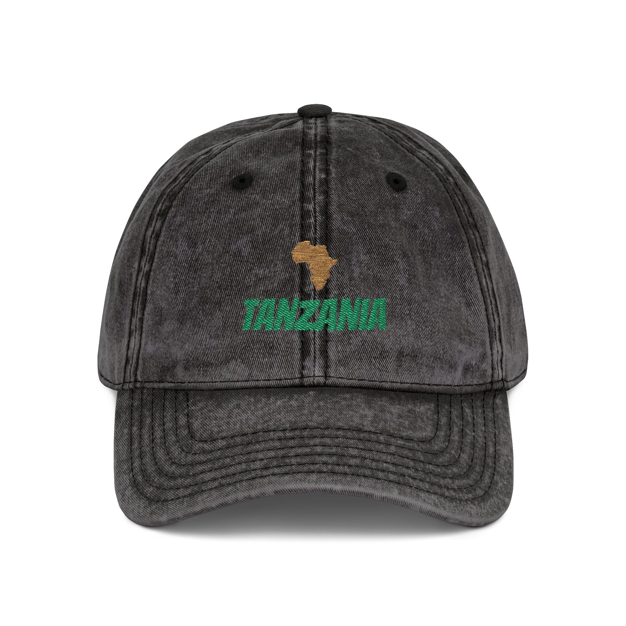 FAV African Country? Personalized Vintage African Map Embroidered Cap | amari