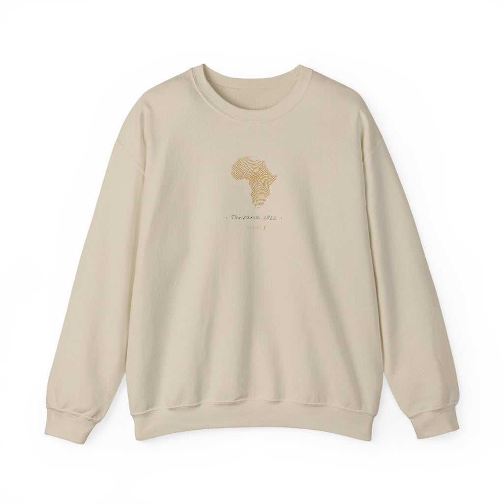 YOUR Africa | Personalized African Fingerprint Map Sweatshirt | Unisex Streetwear | amari