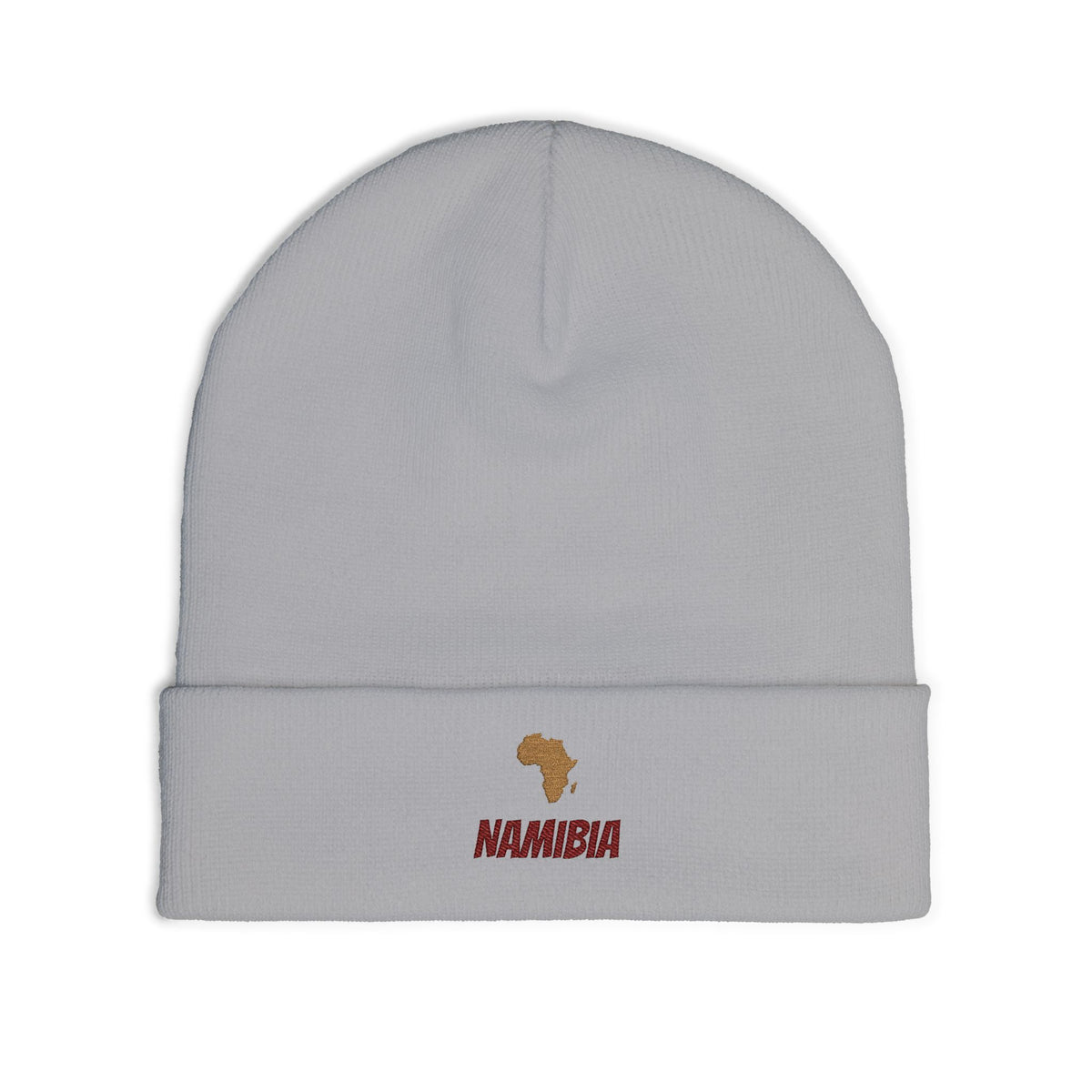 Africa on Your Mind? Personalized Embroidered Knit Beanie | amari